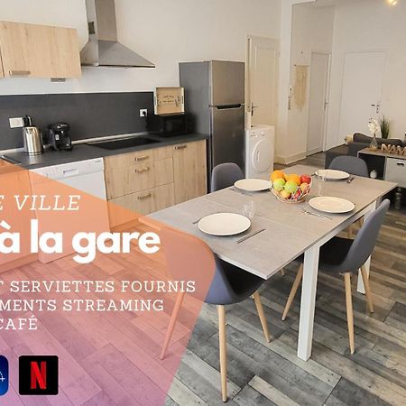 Logement Spacieux - Face A La Gare Et Centre-Ville Epinal Luaran gambar